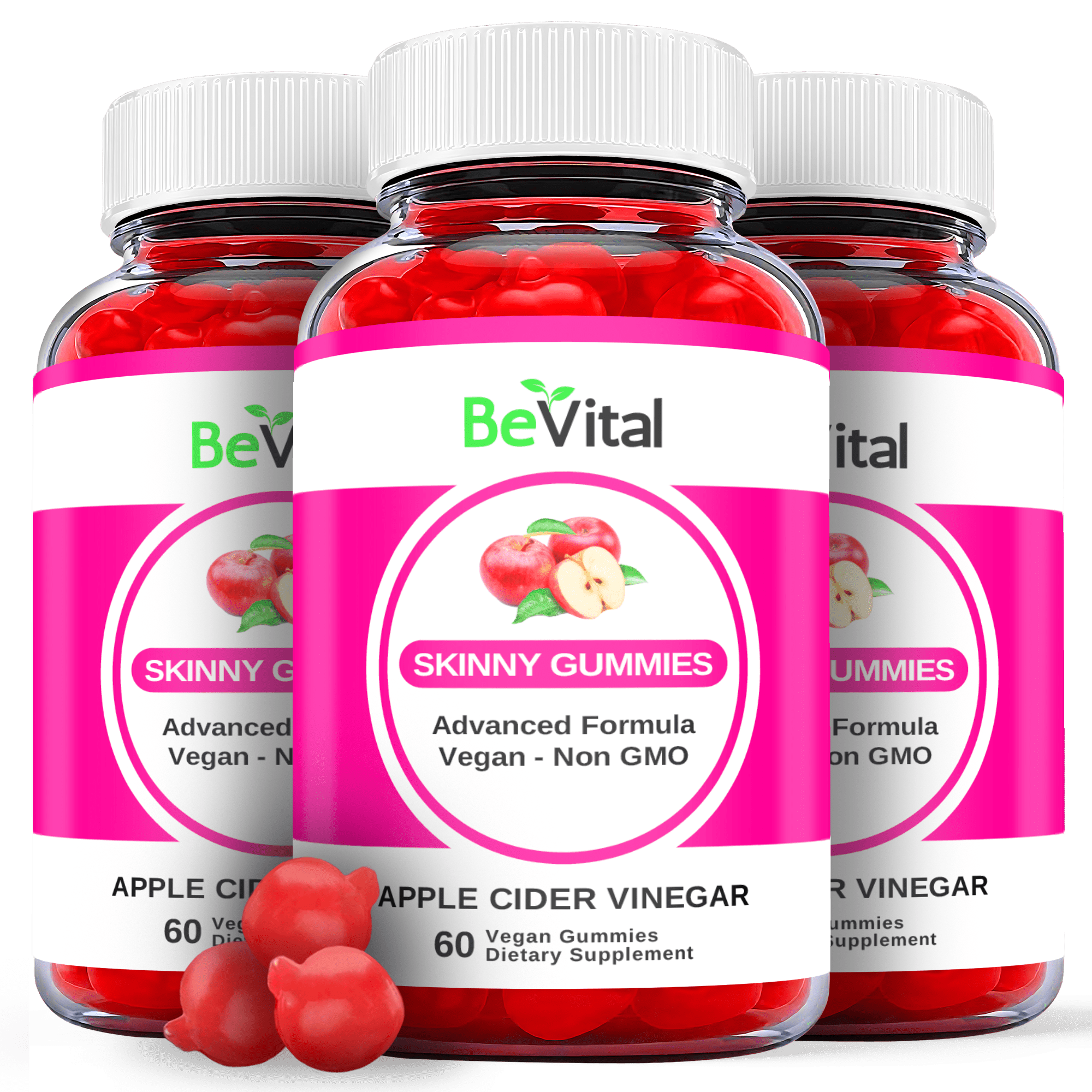 (3 Pack) Be Vital Keto ACV Gummies - Supplement for Weight Loss - Energy & Focus Boosting Dietary Supplements for Weight Management & Metabolism - Fat Burn - 180 Gummies