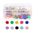 thumbnail image 3 of 200Pcs Map Markers Plastic Drawing Photo Wall Studs Cork Board Pin (Mixed Color), 3 of 7