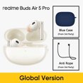 thumbnail image 3 of Versión global realme Buds Air 5 Pro TWS Auriculares inalámbricos Bluetooth 5.3 con cancelación activa de ruido de 50 dB, 3 of 5