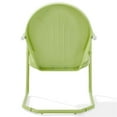 thumbnail image 3 of Crosley Furniture Griffith Metal Patio Chair in Key Lime Gloss, 3 of 7