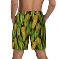 thumbnail image 2 of Haiem Corn 2 Mens Swim Trunks with Compression Liner 2 in 1 Swimming Shorts Stretch Swimwear Quick Dry,Board Shorts-, 2 of 9