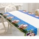 thumbnail image 3 of 180x110 Cm árbol de Navidad Papá Noel Cubierta de Mantel Desechable Al Aire Libre Picnic BBQ Mantel Fiesta Vajilla Soledad Mantel de Navidad para el hogar, 3 of 8