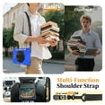 thumbnail image 4 of For Samsung Galaxy Tab S11 11 inch Case SM-X730 SM-X736, 360 Hand Strap, Shoulder Strap, Kickstand, Rugged Drop Protection, Blue, 4 of 7