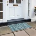 thumbnail image 6 of Addison Rugs Chantille Indoor/Outdoor Transitional Southwest Teal Washable Rectangle Rug, 1'8" x 2'6", 6 of 6