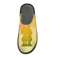 thumbnail image 3 of IAUYY Memory Foam House Slippers Suitable for Both Men and Women. Comfortable, Anti-Slip Plush Flat-Bottomed Slippers The Best Holiday Gift Yellow Silhouettes Embrace Each Other, 3 of 9