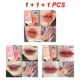 thumbnail image 1 of Heallor-pintalabios con brillo de agua, 1/2/3/4 piezas, duradero, efecto espejo, Color té con leche, para labios y mejillas, hidratante, 1 of 5