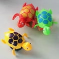 thumbnail image 3 of Baby Bath Toy Clockwork Dabbling Playing Water Turtle Cute Little Animal Wind Up Toys Children Classic Toys Kid Gifts Colorful, 3 of 5