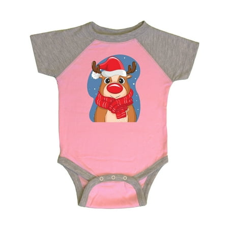 

Inktastic Christmas Reindeer Gift Baby Boy or Baby Girl Bodysuit