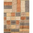 thumbnail image 1 of Ahgly Company Indoor Rectangle Abstract Chocolate Brown Patchwork Area Rugs, 8' x 12', 1 of 6