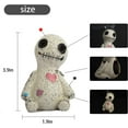 Voodoo Doll Cone Incense Burner Resin Incense Holder Desktop Resin