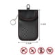 thumbnail image 5 of Bolsa Faraday con bloqueo de señal RFID, paquete de 2, para llaves de coche, funda protectora de fibra de carbono con bloqueo RFID., 5 of 5
