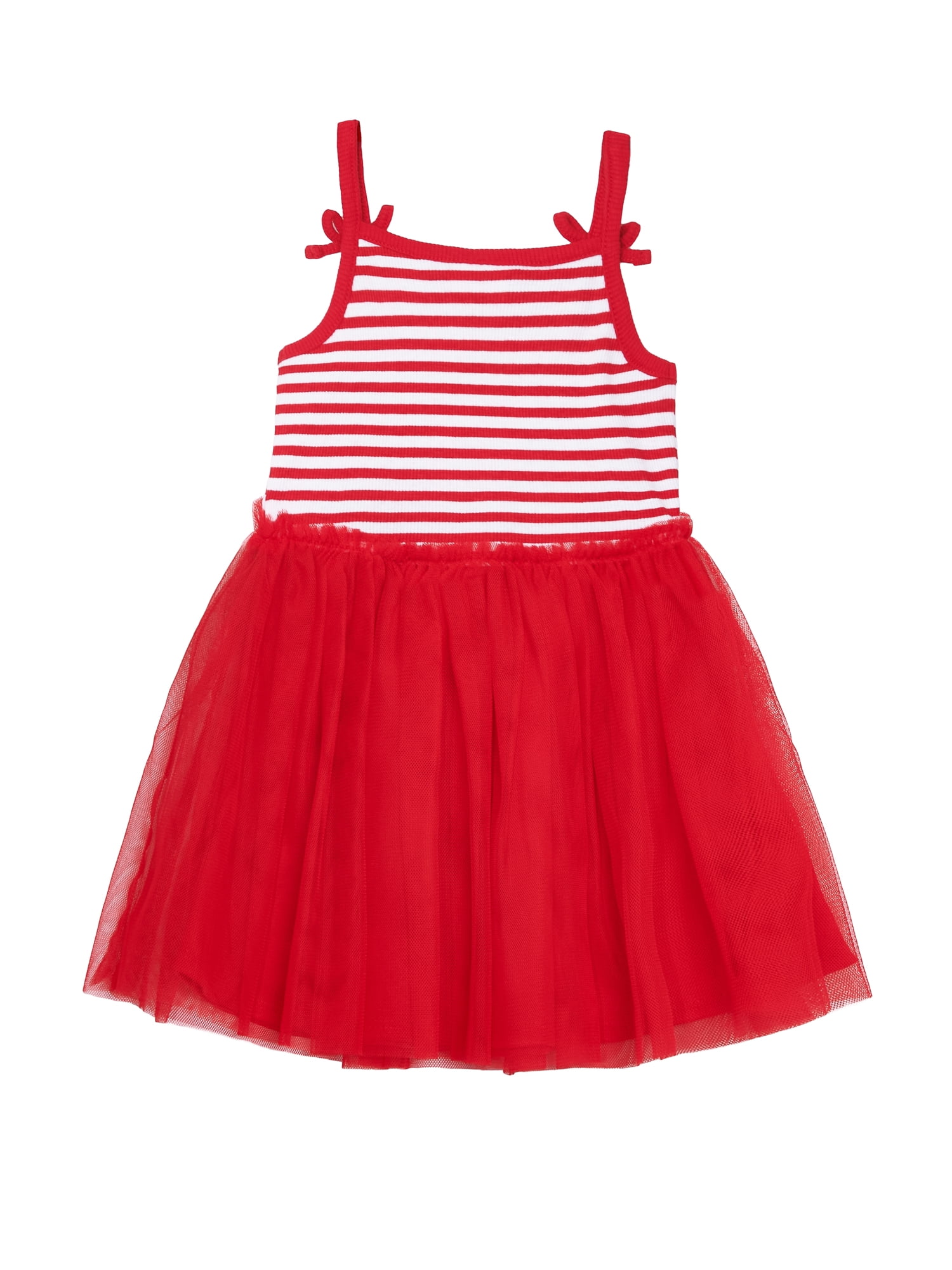 Way to Celebrate Toddler Girl Patriotic Americana Americana Tutu Dress, Sizes 12M-5T