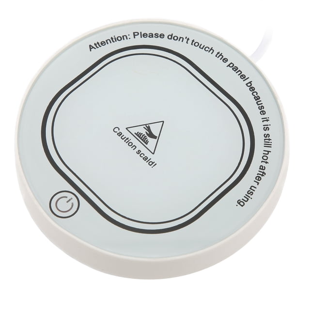 Coffee Warmer, Candle Warmer Plate Tempered Glass Panel For Glass For Ceramic Cup For Stainless Steel Cup For Bottle