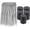 Mixed 100pcs, variant on U-Type Garden Staples Heavy-Duty Fence Tubing Stakes Sod Pins Galvanized Landscape Spike for Holding Lawns Barrier Ground Nail(Mixed 40pcs)