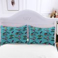 thumbnail image 4 of Cubierta de edredón Conjuntos de cama de buceo Confortables cubiertas de almohadas de poliéster Fibra Decoraciones de cumpleaños Conjunto de colchas para dormitorio m 3 piezas Advancent HA011565-08, 4 of 7