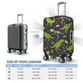 thumbnail image 6 of Vsdgher Dinosaur Skeleton Print Luggage Cover Washable Suitcase Cover Protector Anti-scratch Suitcase cover Fits 18-32 Inch Luggage, 6 of 8