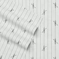 thumbnail image 2 of Eddie Bauer Downstream Grey Cotton Percale Twin XL Sheet Set, 2 of 3