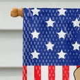 thumbnail image 3 of Carolines Treasures BB3119CHF Patriotic USA English Bulldog Fawn Flag Canvas House Size, 3 of 4