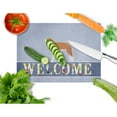 thumbnail image 2 of Caroline's Treasures Borzoi Russian Greyhound Welcome Glass Cutting Board Large, 2 of 2