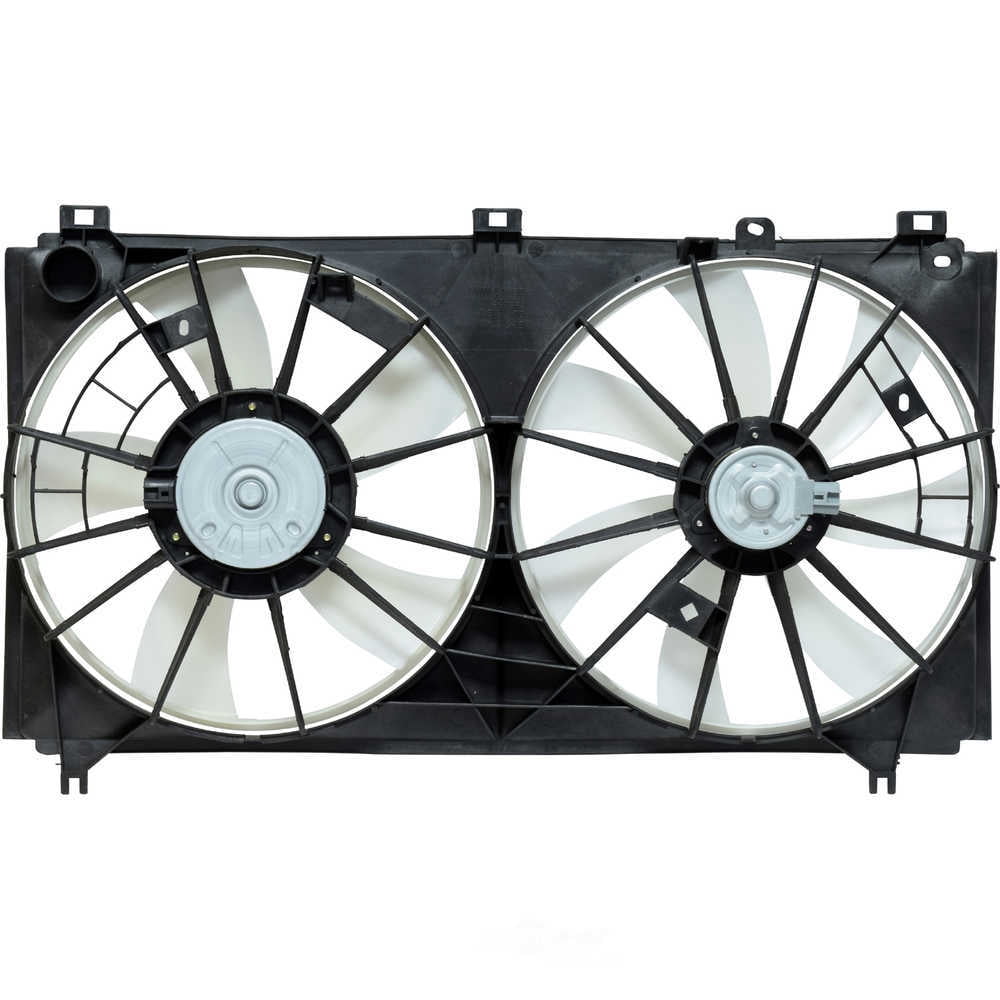 Dual Radiator and Condenser Fan Assembly -- Radiator-Condenser Fan Assy