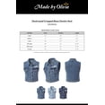 thumbnail image 2 of Made by Olivia Women's Destroyed Cropped Boxy Denim Vest, 2 of 7
