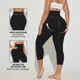 thumbnail image 6 of Athlemo Plus Size Women Anti Women Compression Leggings Body Shaper High Waist Tummy Control Thigh Sculpting Slimmer Shapewear, 6 of 8