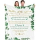 thumbnail image 1 of LHSHID Wedding Gifts Bridal Shower Gifts for Bride and Groom Engagement Gifts for Couple Valentine‘s Day Present for Husband and Wife Newlywed Marriage Prayer Blanket Gifts 60x80in, 1 of 6