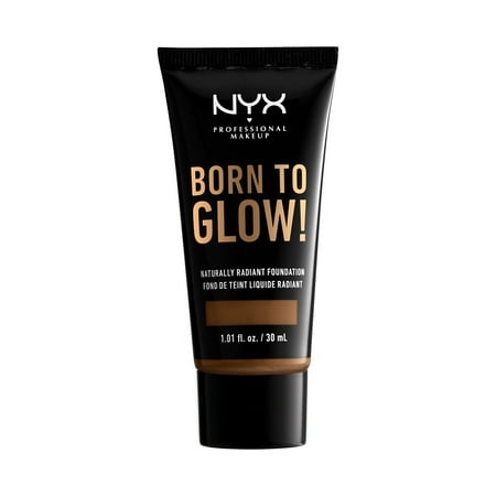 NYX Professional Makeup Born To Glow Naturally Radiant Foundation Medium Coverage Mocha