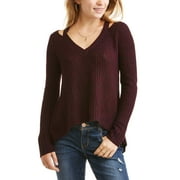 Derek Heart Juniors' Cut-out V-neck Ther