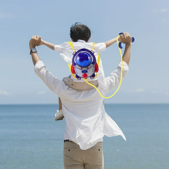 LULULION outdoor water toys Pull Backpack Plastic Blue 1 Set