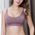 thumbnail image 5 of Womens Full Bust Seamless Nursing Maternity Bras Bralette S-XL, 5 of 10