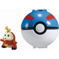 thumbnail image 1 of Takara Tomy Pokemon Moncolle Pokederze Fuecoco (Great Ball), 1 of 6