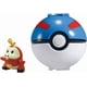 thumbnail image 1 of Takara Tomy Pokemon Moncolle Pokederze Fuecoco (Great Ball), 1 of 6