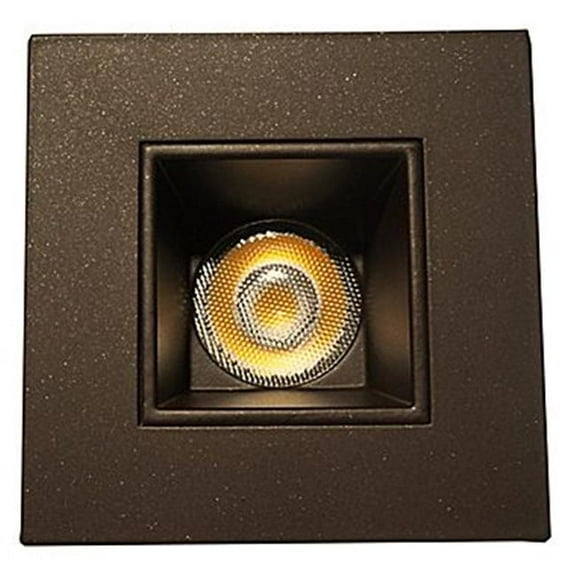 2 in. Square LED Downlight, Oil Rubbed Bronze - 3000K