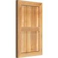 thumbnail image 3 of 16 1/8"W X 25"H Timbercraft Three 5 3/8" Boards Framed Board-N-Batten Shutters, Rough Sawn Western Red Cedar (Per Pair), 3 of 13