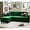 Dark Green-velvet, variant on PurelyGoods Sectional Sofa and Couches for Living Room - 78''L Shaped Beige Linen Couch-Pet Friendly Modular 3-Seater Convertible Sofas-Washable Covers-Suitable for The Living Room,Beige