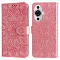 thumbnail image 1 of Funda tipo cartera GANGXUN para Huawei Nova 11 Pro , diseño girasol, cuero PU, soporte, cierre magnético, tarjetero, 1 of 5