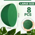 thumbnail image 7 of MODANU 8 Pack Floral Dry Foam Half Ball Green Floral Foam Round Foam Block Dry Foam Balls Craft Supplies Large Flower Foam Craft Foam for Artificial Plant Floral Arrangement (5.51 x 2.76 inch ), 7 of 7