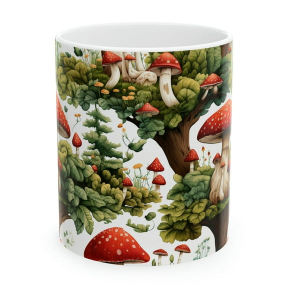 Mushroom Ceramic Mug 11oz