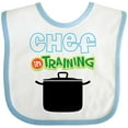 thumbnail image 3 of Inktastic Future Chef in Training Boys or Girls Baby Bib, 3 of 4