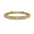 thumbnail image 4 of Diamond Wedding Band Matching to Vintage Diamond Wedding Ring 18K Gold 0.17 Carat (G,VS), 4 of 5