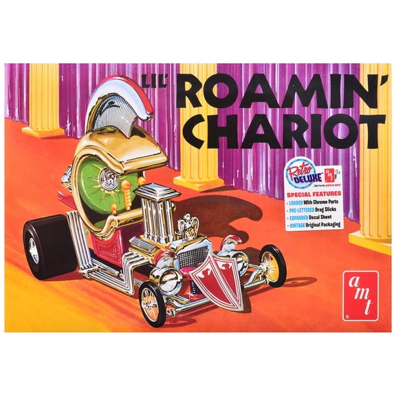 Skill 2 Model Kit of "Lil' Roamin'" Chariot Show Rod 1/25 Scale Plastic Model by AMT