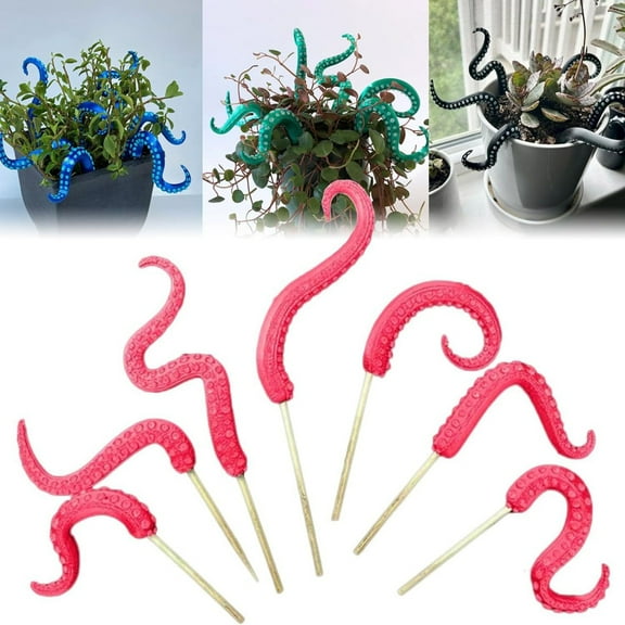 Konghyp Flower Pot Bonsai – Decorative Sea Monster Tentacles Set of 7 – Unique and Artistic Addition to Bonsai Displays and Plant Pots