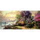 thumbnail image 1 of 5D completo taladro diamante pintura montaña paisaje DIY Rhinestone imagen manualidades FLhrweasw Nuevo, 1 of 9