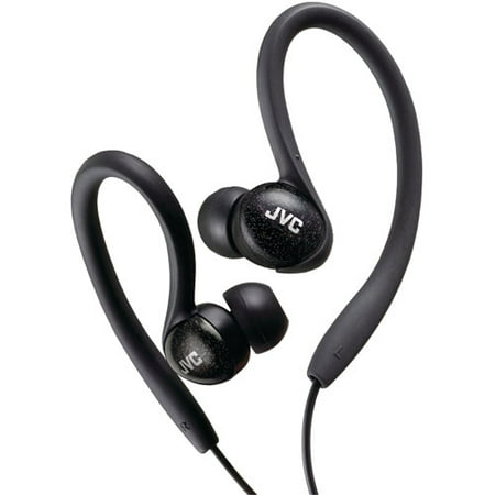 JVC HaA-EBX85-Z Ladies' Sports Clip Headphones, Black