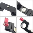 thumbnail image 4 of SUTENGDA 15mm Pipe Clamp for Camera Rods Standard 1/4” Screw  Matte Black Finish  Adjustable Thumb Screw, 4 of 8