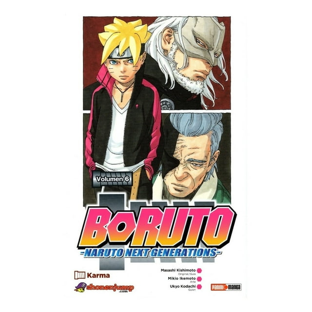 Boruto Naruto Next Generation Tomo # 6 Panini Manga Original Panini Libro