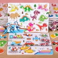 thumbnail image 2 of Nuevo juguete Montessori para bebés de 2 años, rompecabezas de madera para niños, rompecabezas educativo Montessori para bebés de 1, 2 y 3 años, 2 of 5