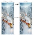 thumbnail image 5 of Fiudx Pegatina de Puerta de Muñeco de Nieve Navideño, Calcomanía de Pared de Pvc 3D, Extraíble E Impermeable, Decoración Navideña para El Hogar, Decoración Festiva para Sala de Estar y Dormitorio, Fá, 5 of 5