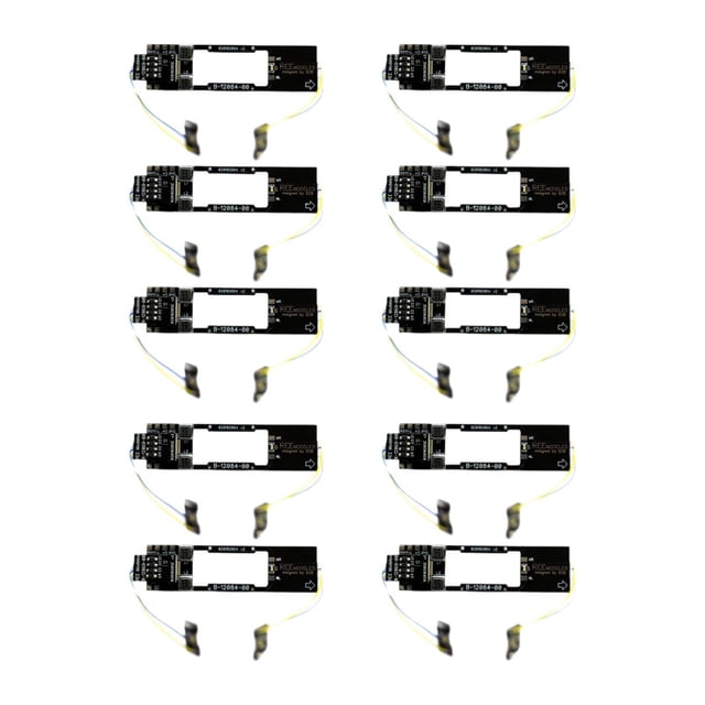 Placa IC de tren modelo escala N, actualización resistente, Universal, placa de circuito PCB, modificación para diseño de trenes modelo para 1:160, 10